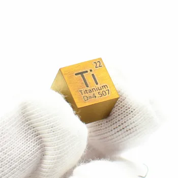 Pure Titanium 10mm Cube Metal Ti 99.5% TA1 Anodizing Coffee Color for Element Collection Science Gift Hand Made DIY Hobbies
Pure Titanium 10mm Cube Metal Ti 99.5% TA1 Anodizing Coffee Color for Element Collection Science Gift Hand Made DIY Hobbies