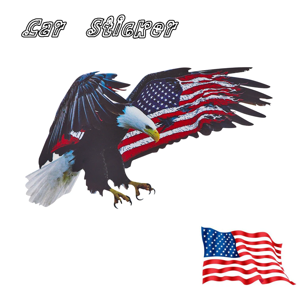 American Eagle USA Flag Car Sticker Truck Motorcycle Decal Car Laptop Decoration
American Eagle USA Flag Car Sticker Truck Motorcycle Decal Car Laptop Decoration
