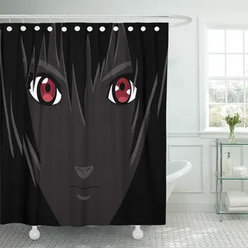 Abstract Anime Eyes Red on Face from Cartoon Animation Shower Curtain Waterproof 72 x 72 Inches Set with Hooks
Abstract Anime Eyes Red on Face from Cartoon Animation Shower Curtain Waterproof 72 x 72 Inches Set with Hooks