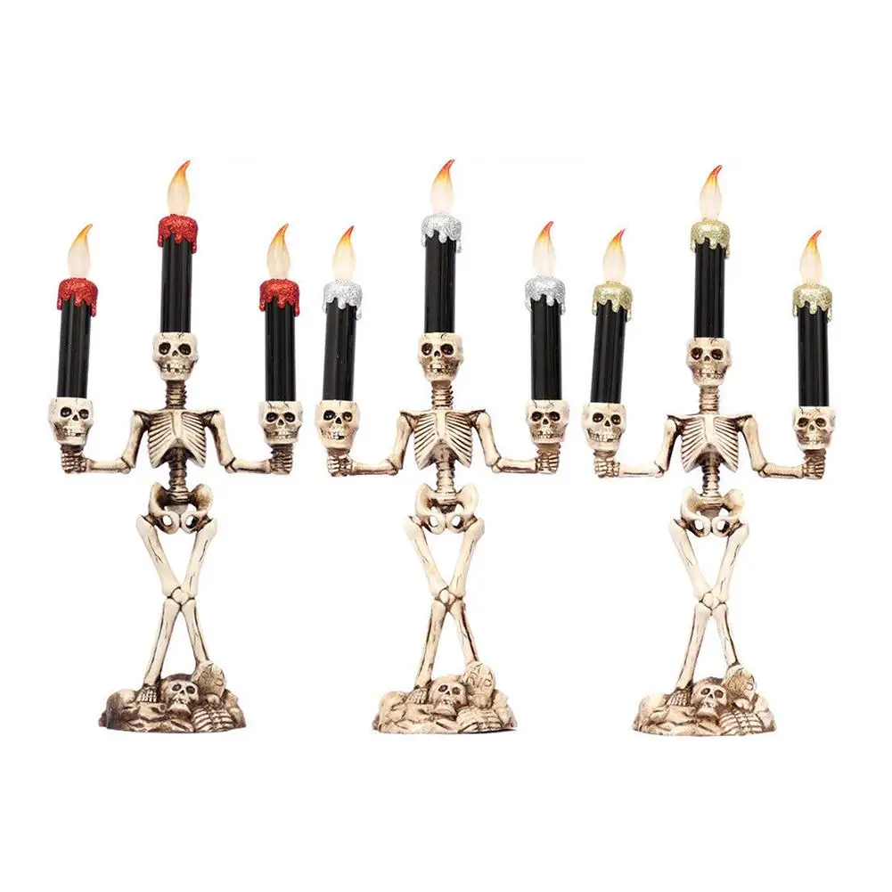 2020 Halloween Candle Holder Skeleton Candle Holder Family Halloween Party DIY Halloween Decorative Candlestick Art Props 3PCS 
2020 Halloween Candle Holder Skeleton Candle Holder Family Halloween Party DIY Halloween Decorative Candlestick Art Props 3PCS