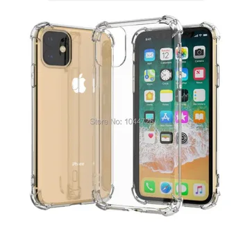 For iPhone 11 Pro Max XS MAX XR Clear TPU Phone Case Shockproof Soft Transparent Back Cover
For iPhone 11 Pro Max XS MAX XR Clear TPU Phone Case Shockproof Soft Transparent Back Cover