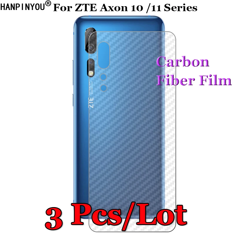Фото 3 шт./лот для ZTE Axon 10 10s Pro 11 SE 4G 5G 3D противоскользящая прозрачная - купить
