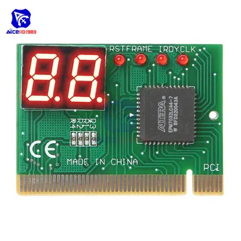diymore 2-Digit Code PCI Motherboard Diagnostic Analyzer Post Tester Card with Detailed Precise LED for PC Laptop
diymore 2-Digit Code PCI Motherboard Diagnostic Analyzer Post Tester Card with Detailed Precise LED for PC Laptop