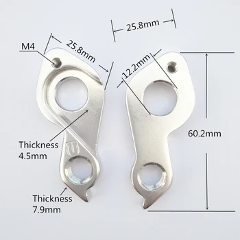 

100PCS Bicycle rear Derailleur hanger extender road alloy bike dropout for Focus Sam 160 Cayo Disc 3.0 Focus Mares CX AX Sam Ltd