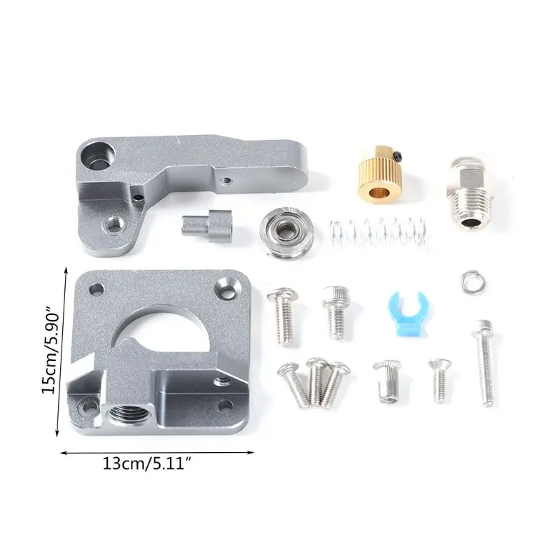 1Set Metal Extrusion Mechanism Block Bowden Extruder Kits for CR-10 3D Printer AXYF
1Set Metal Extrusion Mechanism Block Bowden Extruder Kits for CR-10 3D Printer AXYF