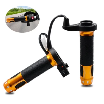 Motorcycle Heated Grip Handle Warmers Motobike Heating Grips for 22mm Throttle
Motorcycle Heated Grip Handle Warmers Motobike Heating Grips for 22mm Throttle