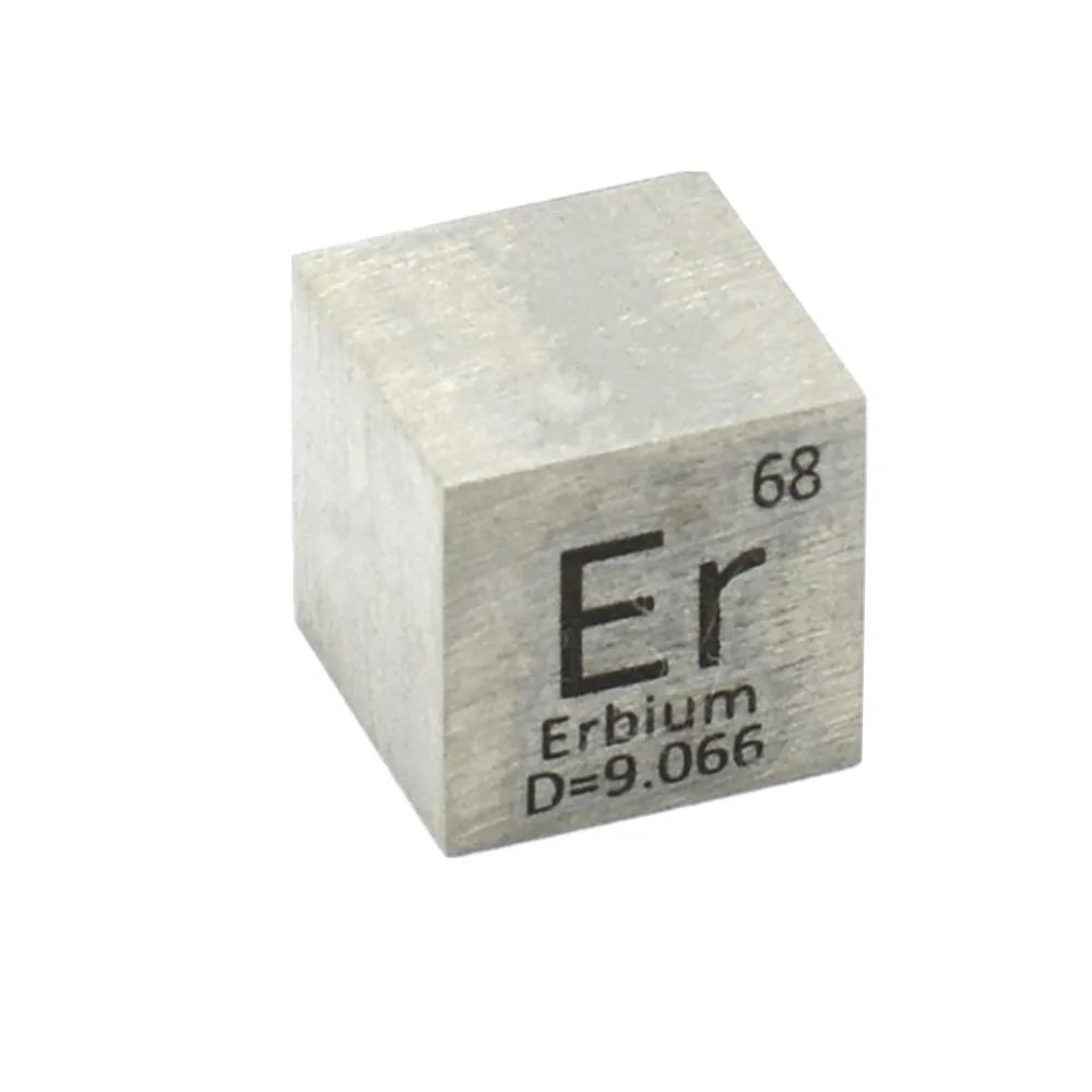 Erbium Er резной элемент для периодического стола куб 10 мм 99.9% | Инструменты