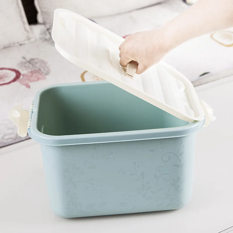 Send More Small Plastic Storage Box Finishing Box Zero Portable Box Food Storage Box Underwear Storage Box Desktop Storage Box