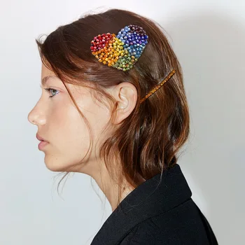 Colorful Rhinestone Alloy Hair Clips For Women Sweet Hair Accessories Sweet Heart Hairpins Bows Flower Hairgirps Barrette
Colorful Rhinestone Alloy Hair Clips For Women Sweet Hair Accessories Sweet Heart Hairpins Bows Flower Hairgirps Barrette