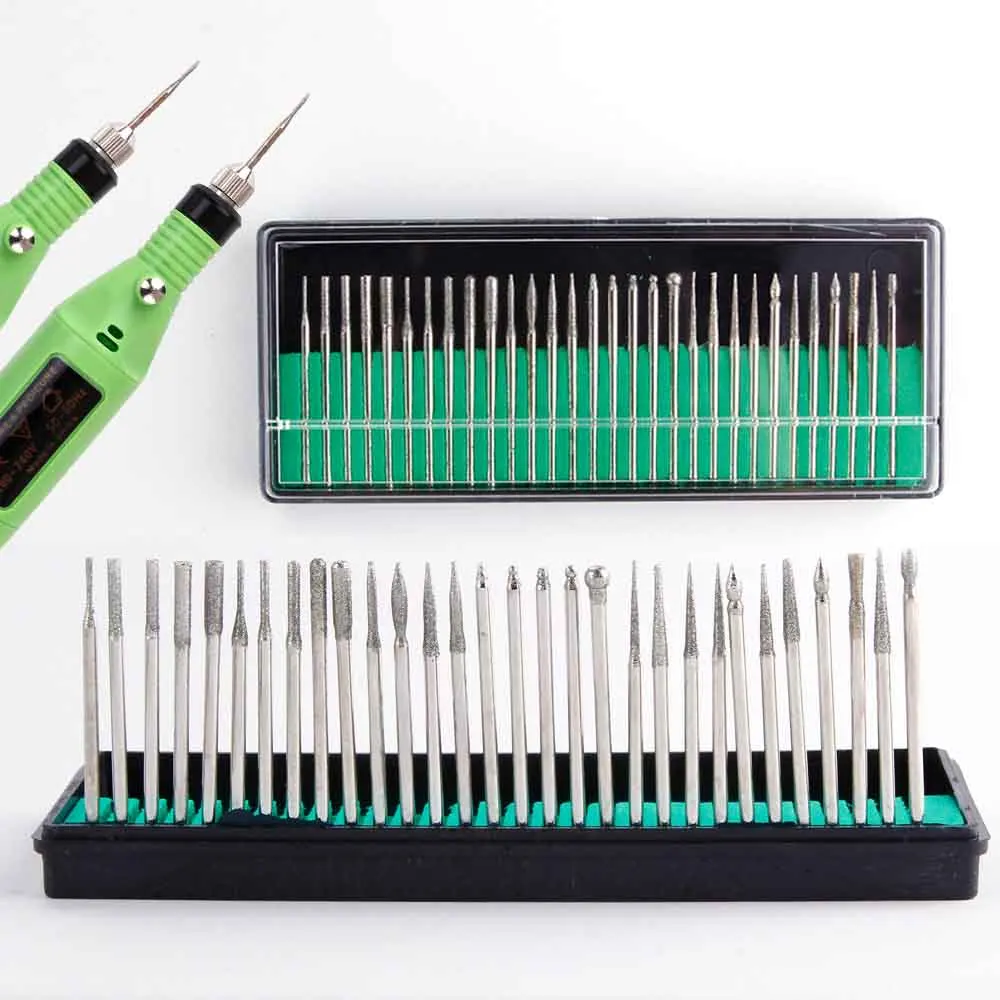 30Pcs/Set Professional Nail Art Drills Bits Kit Nail Art Electric Manicure Pedicure Nail Polish Alloy Grinding Head Accessories
30Pcs/Set Professional Nail Art Drills Bits Kit Nail Art Electric Manicure Pedicure Nail Polish Alloy Grinding Head Accessories
