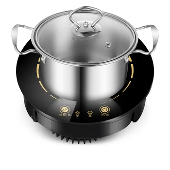 Restaurant hot pot induction cooker circular commercial embedded inlay wire-controlled high power 800W high firepower
Restaurant hot pot induction cooker circular commercial embedded inlay wire-controlled high power 800W high firepower