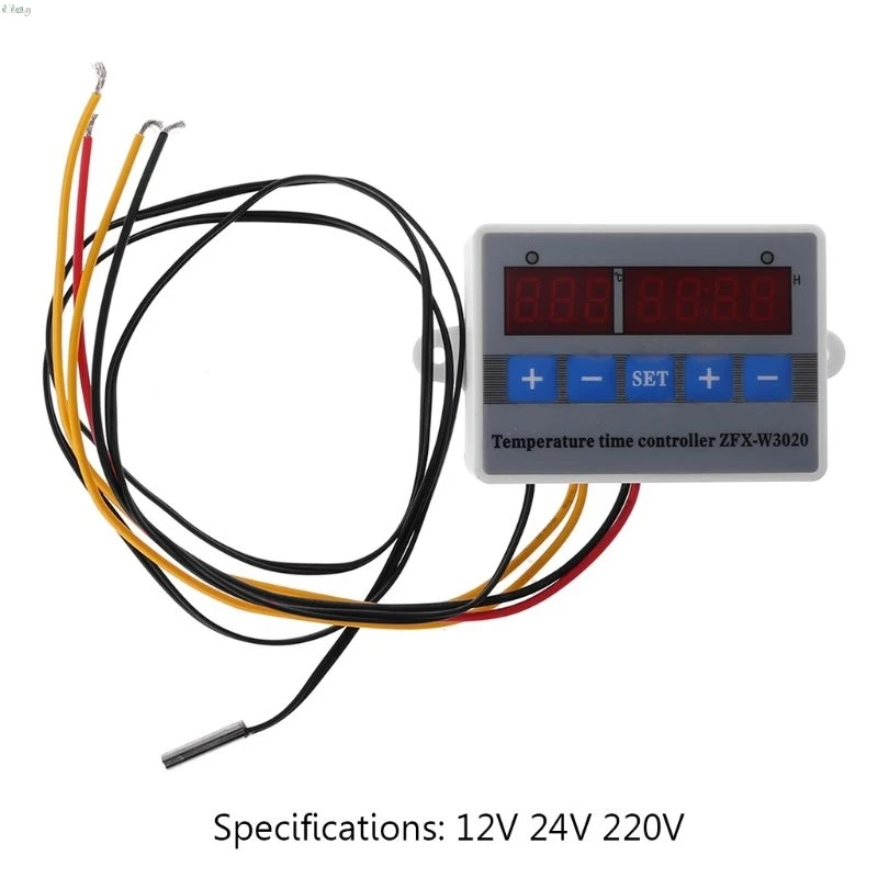 220V/24V/12V Temperature Controller Thermostat Regulator With Digital Time Setting Screen Display Timer Switch With Sensor l29k
220V/24V/12V Temperature Controller Thermostat Regulator With Digital Time Setting Screen Display Timer Switch With Sensor l29k