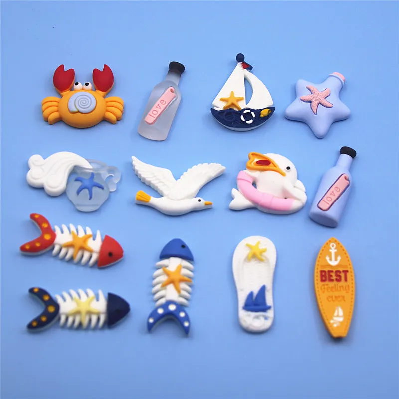 10pcs Crab/Sailing/Slippers/Dolphin/Drifting/Seagull/Fish Resin Flat back DIY Hair Bow Center Scrapbooking craft
10pcs Crab/Sailing/Slippers/Dolphin/Drifting/Seagull/Fish Resin Flat back DIY Hair Bow Center Scrapbooking craft