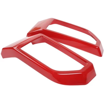 Red Air Conditioner Outlet Vent Covers Trim Dashboard Side for Ford F150 2015 2016 2017 
Red Air Conditioner Outlet Vent Covers Trim Dashboard Side for Ford F150 2015 2016 2017