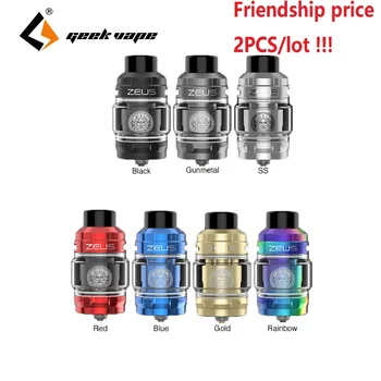 2PCS Original Geekvape Zeus Subohm Tank 2ml/5ml capacity with Quick slide coil design & GV mesh coil E-cig Vape Tank VS Zeus X
2PCS Original Geekvape Zeus Subohm Tank 2ml/5ml capacity with Quick slide coil design & GV mesh coil E-cig Vape Tank VS Zeus X