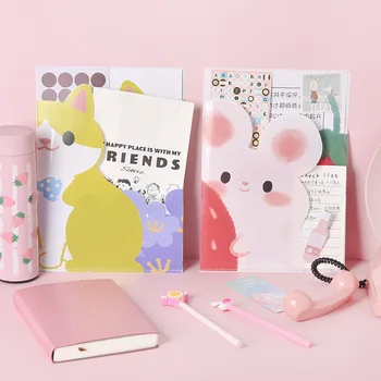 Creative Cartoon Animal Multi-layer Folder Fun Information Bag A4 Office File Bag Test Paper Information Book Student Supplies
Creative Cartoon Animal Multi-layer Folder Fun Information Bag A4 Office File Bag Test Paper Information Book Student Supplies