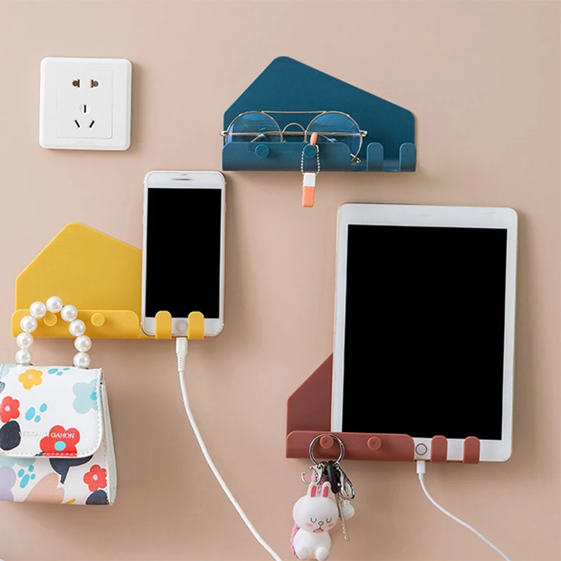 1pc Universal Phone Wall Hook Charging Cable Wall Hanging Rack Hanger Mount Home Power Socket Stand Bathroom Accessories Shelf
1pc Universal Phone Wall Hook Charging Cable Wall Hanging Rack Hanger Mount Home Power Socket Stand Bathroom Accessories Shelf