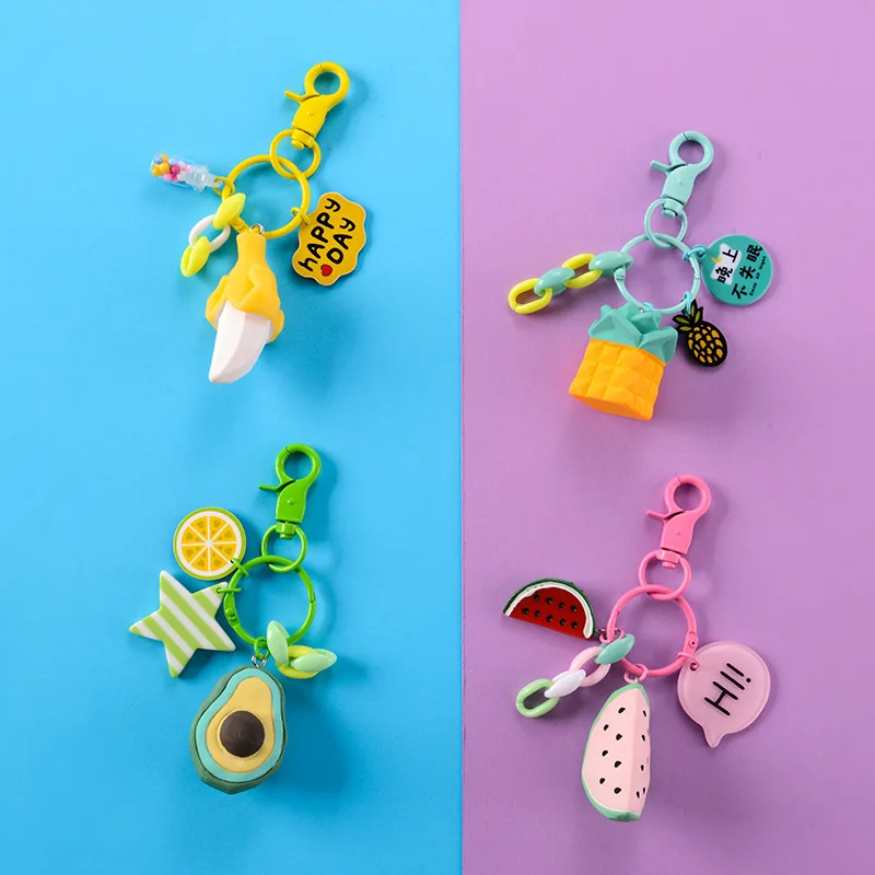 2019 Creative cute Banana Avocado Pineapple Key Chain Girl Keyring Simulation Fruit Keychains Suitable For Women Or Men Keyring
2019 Creative cute Banana Avocado Pineapple Key Chain Girl Keyring Simulation Fruit Keychains Suitable For Women Or Men Keyring