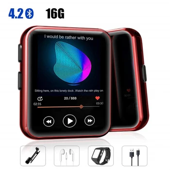 MP3 Player with Clip Portable MP3 Player with Bluetooth 4.2 Music Player with FM, Full Touch Screen Mini MP3 Player for Sports
MP3 Player with Clip Portable MP3 Player with Bluetooth 4.2 Music Player with FM, Full Touch Screen Mini MP3 Player for Sports