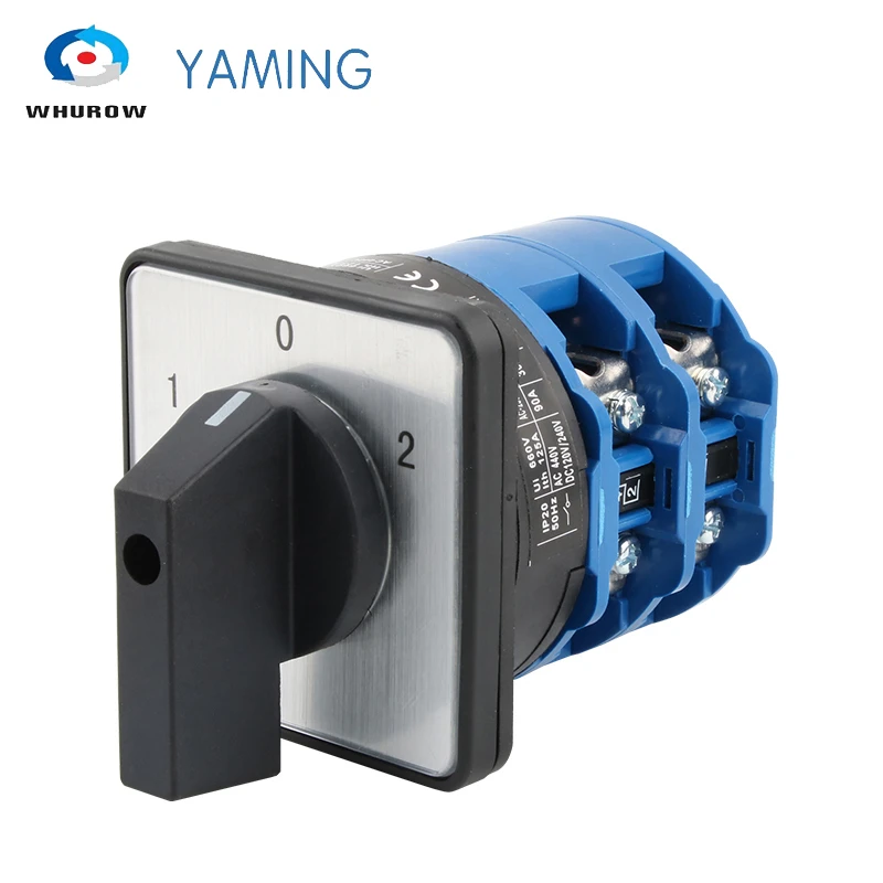 125A Two Poles Universal Conversion LW26-125 LW28 Three Positions Reverse Dual Power Supply Forward And Reverse Cam Switch
125A Two Poles Universal Conversion LW26-125 LW28 Three Positions Reverse Dual Power Supply Forward And Reverse Cam Switch