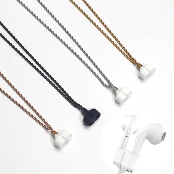 Wholesale Drop Shipping Magnetic Wireless Earphone Strap Anti Lost Strap String Metal Rope Leather Chain For Apple Airpods Pro
Wholesale Drop Shipping Magnetic Wireless Earphone Strap Anti Lost Strap String Metal Rope Leather Chain For Apple Airpods Pro