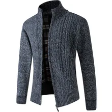 QIWN 2021 Fall/Winter Men's Jacket Solid Color Plus Fleece Sweater Cardigan European Code Stand-up Collar Men's Casual Jacket
QIWN 2021 Fall/Winter Men's Jacket Solid Color Plus Fleece Sweater Cardigan European Code Stand-up Collar Men's Casual Jacket