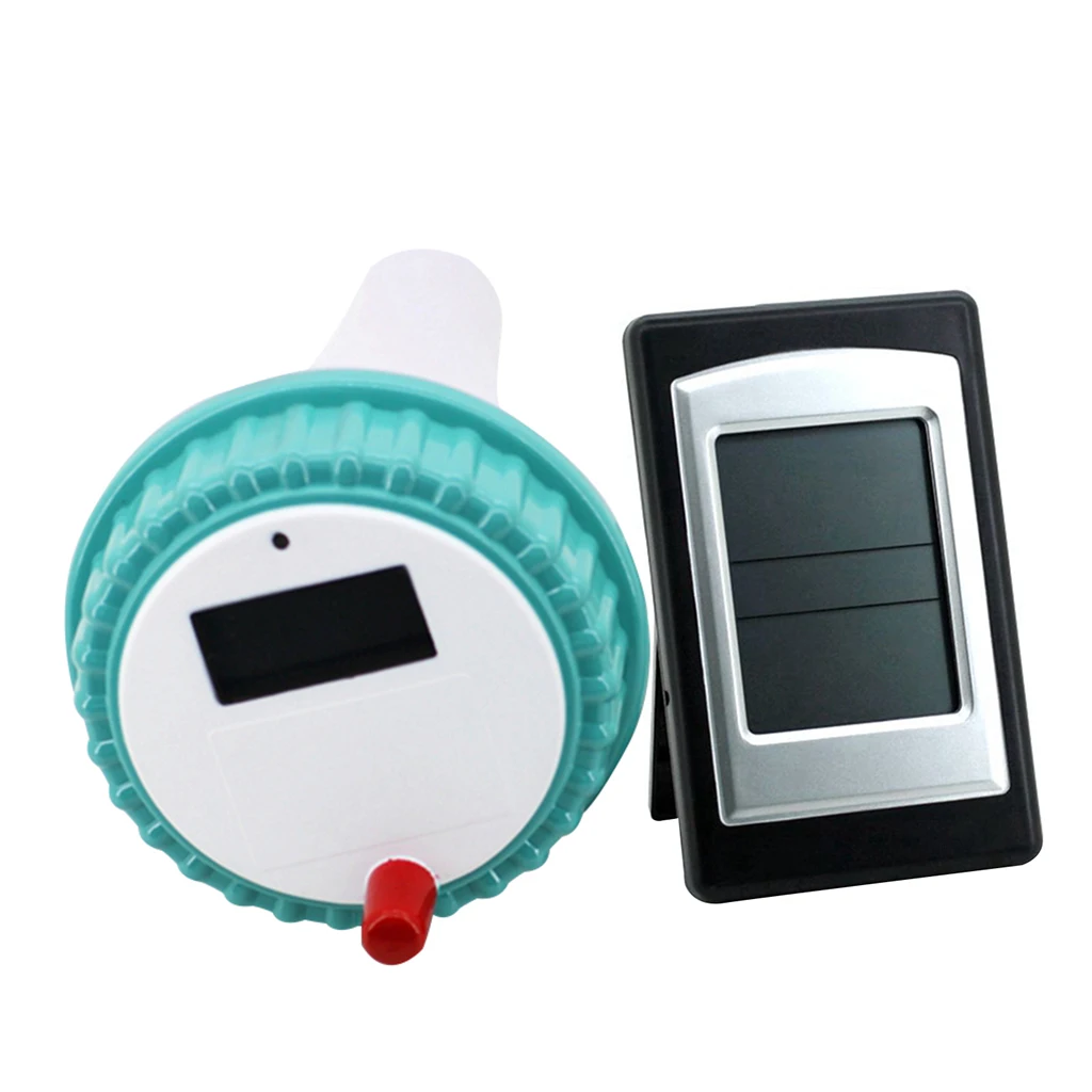 Floating Water Thermometers Wireless Pool Thermometer Swim SPA Pond Tub Waterproof -40~60C Waterproof Sensor with Digital
Floating Water Thermometers Wireless Pool Thermometer Swim SPA Pond Tub Waterproof -40~60C Waterproof Sensor with Digital