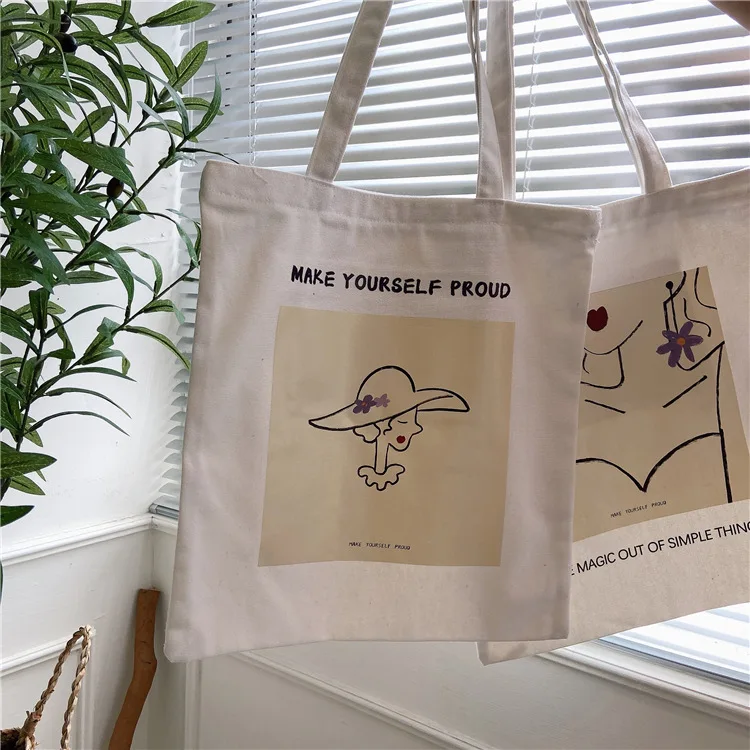 Simple Eco Bag Versatile Women Canvas Art Bolsa De Compras Printing Tote Bag Reusable Shopping Cloth Students Book Shopper
Simple Eco Bag Versatile Women Canvas Art Bolsa De Compras Printing Tote Bag Reusable Shopping Cloth Students Book Shopper