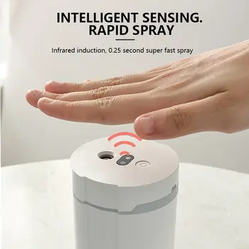 280ml Intelligent Induction Spray Dispenser Humidifier Sensor Touchless Hand Sanitizers Washer Smart Automatic Induction ^o^
280ml Intelligent Induction Spray Dispenser Humidifier Sensor Touchless Hand Sanitizers Washer Smart Automatic Induction ^o^