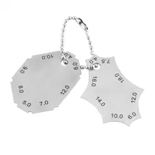 Welding Seam Inspection Scale Construction Tool Welding Two-piece Gauge Caliper Measuring Instruments Ruler Welding Seam Inspe
Welding Seam Inspection Scale Construction Tool Welding Two-piece Gauge Caliper Measuring Instruments Ruler Welding Seam Inspe