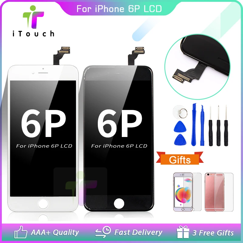 No Dead Pixel for iPhone 6 Plus LCD Black&White Touch Screen Digitizer Assembly for iPhone 6 Plus Display with Gift&Free Ship
No Dead Pixel for iPhone 6 Plus LCD Black&White Touch Screen Digitizer Assembly for iPhone 6 Plus Display with Gift&Free Ship