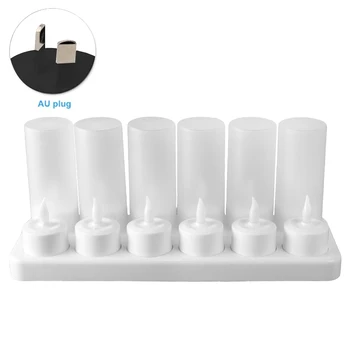 12pcs Flameless Candle Electric Bar Simulation Birthday Party LED Tea Lights Flickering Home Rechargeable Base Desktop Wedding
12pcs Flameless Candle Electric Bar Simulation Birthday Party LED Tea Lights Flickering Home Rechargeable Base Desktop Wedding