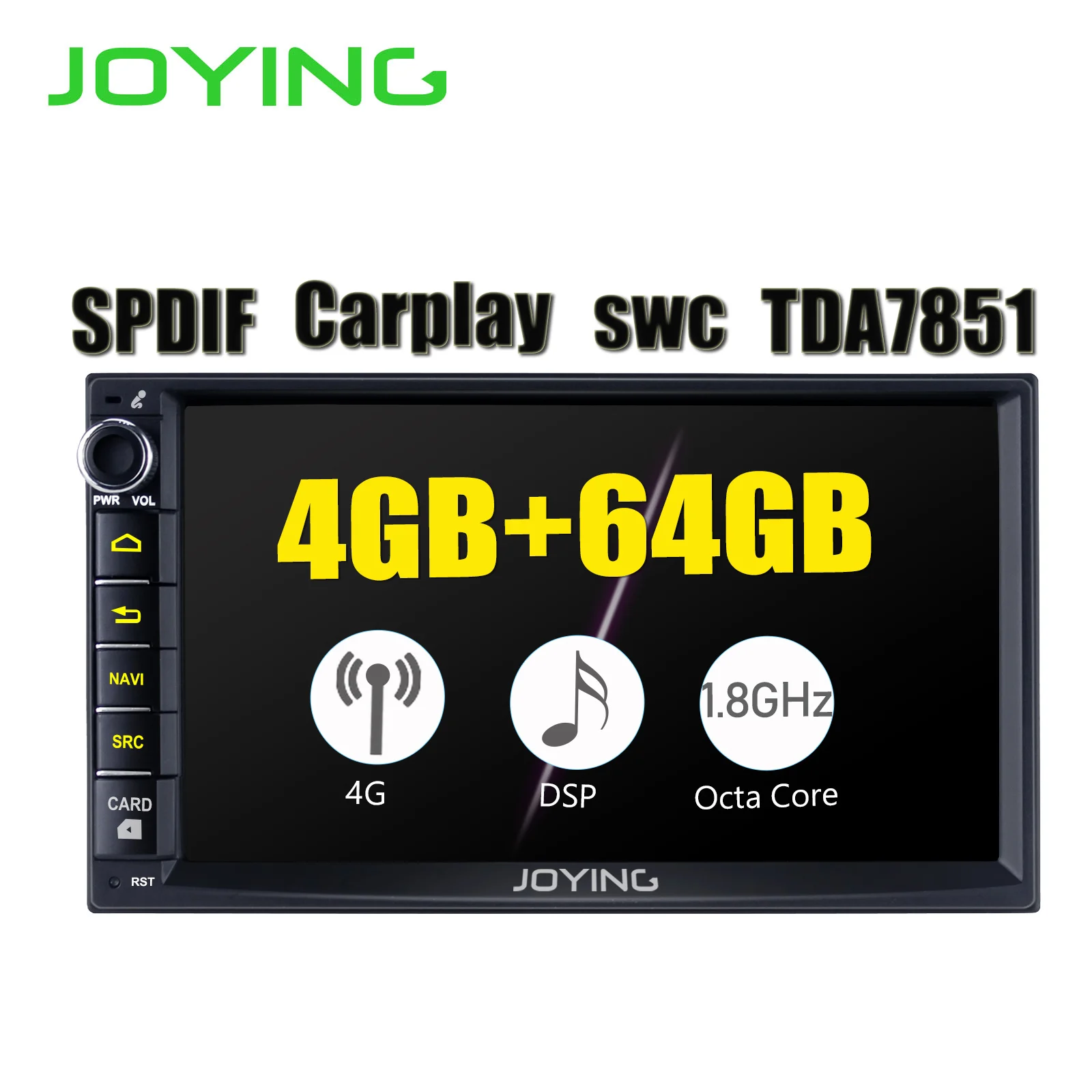 7" Octa Core Double 2Din Universal Head Unit Android Car Radio Stereo GPS Autoradio Multimedia Player Built-in DSP 4G Module
7" Octa Core Double 2Din Universal Head Unit Android Car Radio Stereo GPS Autoradio Multimedia Player Built-in DSP 4G Module