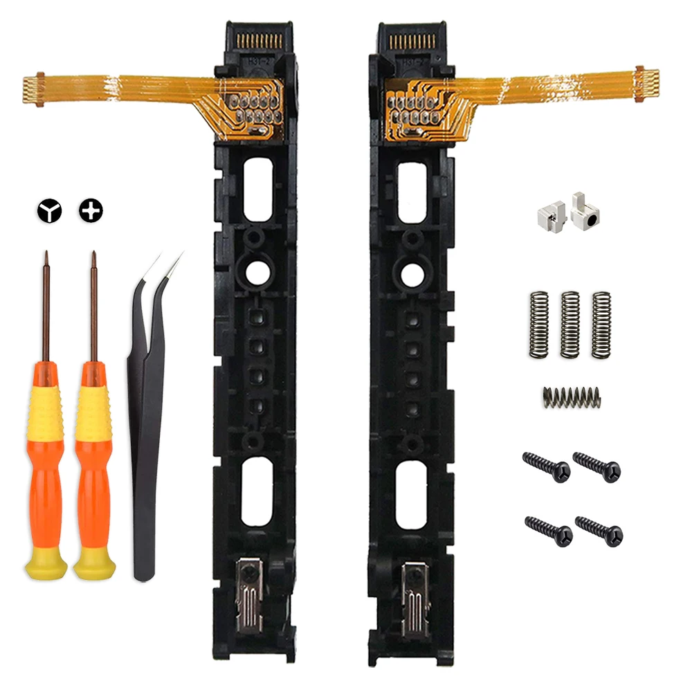 Left/Right Slider Flex Cable Fix Part For Nintend Switch Metal R/L Rail Replacement Parts For NS NX Joy-Con Console
Left/Right Slider Flex Cable Fix Part For Nintend Switch Metal R/L Rail Replacement Parts For NS NX Joy-Con Console