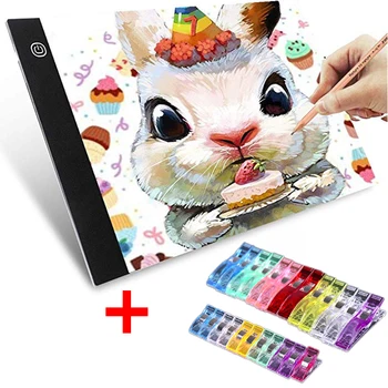 Diamond Painting A4 A5 LED Light Tablet Pad Diamond Mosaic Accessories Three Level Dimmable Ultrathin
Diamond Painting A4 A5 LED Light Tablet Pad Diamond Mosaic Accessories Three Level Dimmable Ultrathin