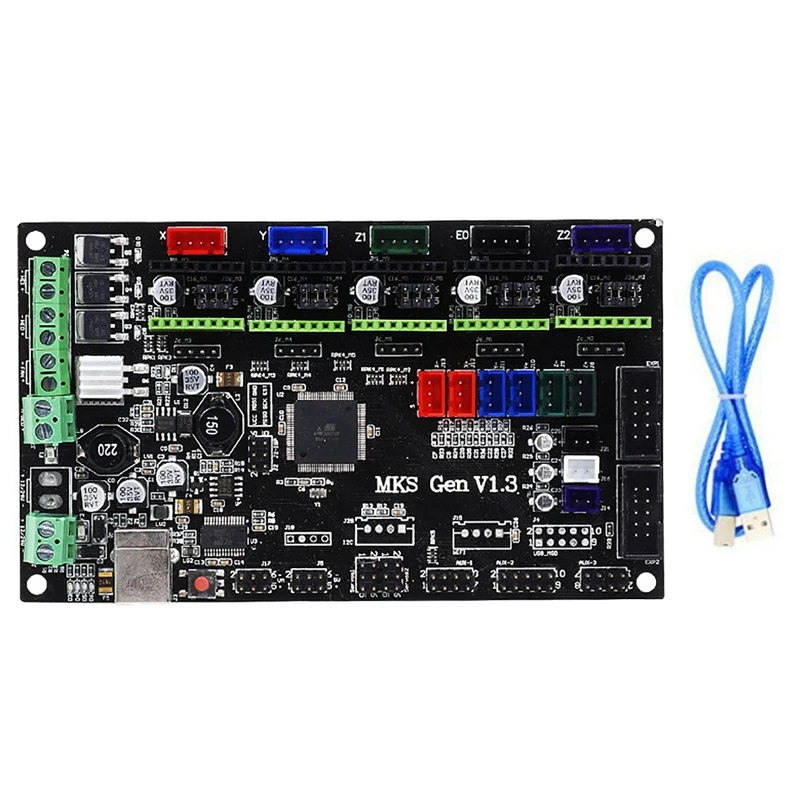Motherboard MKS GEN V1.3 Ramps1.4 MKS GEN V1.4 3D Printing Drive Exquisite Control Durable Mega2560
Motherboard MKS GEN V1.3 Ramps1.4 MKS GEN V1.4 3D Printing Drive Exquisite Control Durable Mega2560