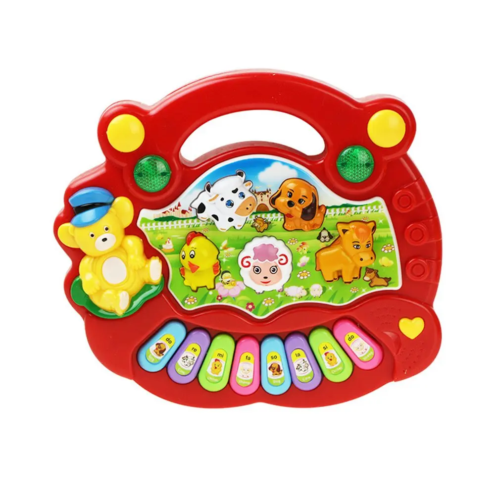 Farm Shaped Electronic Piano Baby Children Animal Keyboard Educational Cartoon Musical Instrument Toy Random Color 1PC
Farm Shaped Electronic Piano Baby Children Animal Keyboard Educational Cartoon Musical Instrument Toy Random Color 1PC