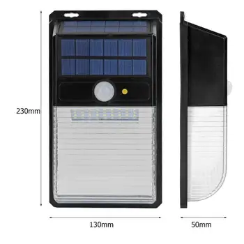 36LED Solar Motion Sensor Wall Lamp Outdoor Waterproof Yard Security Light 6V 1.5W solar Sensor mode Door light
36LED Solar Motion Sensor Wall Lamp Outdoor Waterproof Yard Security Light 6V 1.5W solar Sensor mode Door light
