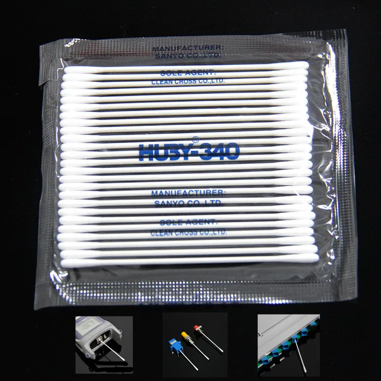 25PCS/bag SANYO HU3Y-340 Fiber Optic cleaner Cotton swab 2.5MM fiber connector cleaner Sticks SC FC LC ST MU cleaning rod
25PCS/bag SANYO HU3Y-340 Fiber Optic cleaner Cotton swab 2.5MM fiber connector cleaner Sticks SC FC LC ST MU cleaning rod