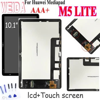 10.1" Huawei MediaPad M5 Lite LTE 10 Lcd Display + Touch Screen Digitizer Assembly BAH2-L09 BAH2-L09C Bach2-L09C Bach2-W19C Tool
10.1" Huawei MediaPad M5 Lite LTE 10 Lcd Display + Touch Screen Digitizer Assembly BAH2-L09 BAH2-L09C Bach2-L09C Bach2-W19C Tool