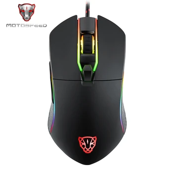 Motospeed V30 Gaming Mouse 3500 DPI PMW3320 Gamer Wired Breathing LED RGB Backlight Programming Game Mice For Laptop Computer PC
Motospeed V30 Gaming Mouse 3500 DPI PMW3320 Gamer Wired Breathing LED RGB Backlight Programming Game Mice For Laptop Computer PC