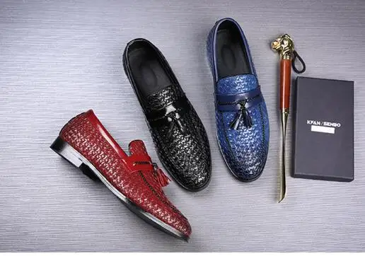 Fashion men Fringed woven shoes slip-on round toe oxford for men falt party wedding shoes 3
Fashion men Fringed woven shoes slip-on round toe oxford for men falt party wedding shoes 3