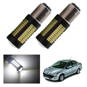 White No error Canbus 1157 P21/5W BAY15D LED Bulb For Peugeot 206 207 301 307 308 408 508 White LED DRL Daytime Running Lights
White No error Canbus 1157 P21/5W BAY15D LED Bulb For Peugeot 206 207 301 307 308 408 508 White LED DRL Daytime Running Lights