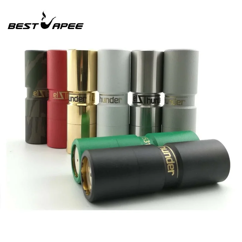 Mech Mod Elthunder E Cigarette Top Refill VAPE RDA RDTA fit with 510 thread 18650 Battery High quality mechanical mech mod VS av
Mech Mod Elthunder E Cigarette Top Refill VAPE RDA RDTA fit with 510 thread 18650 Battery High quality mechanical mech mod VS av