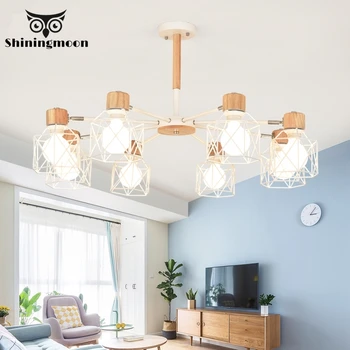 Modern Led Chandeliers Wooden Iron Living Room Chandelier Lighting Industrial Lamp Home Decor Stair Lighting Lustres Luminaria
Modern Led Chandeliers Wooden Iron Living Room Chandelier Lighting Industrial Lamp Home Decor Stair Lighting Lustres Luminaria