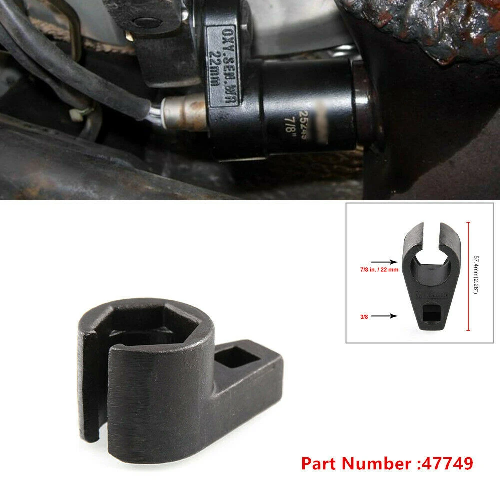 Universal 22mm 3/8" Car Oxygen Sensor Wrench Repair Tool Offset Pipe Carbon Dioxide Filter Removal Socket Tool
Universal 22mm 3/8" Car Oxygen Sensor Wrench Repair Tool Offset Pipe Carbon Dioxide Filter Removal Socket Tool