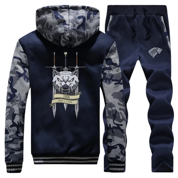 Game Of Thrones Clothes Set For Men Winter Thick Streetwear Tracksuit Male Sports Tops Zip Warm Trousers Vintage Brand Hoodie5XL
Game Of Thrones Clothes Set For Men Winter Thick Streetwear Tracksuit Male Sports Tops Zip Warm Trousers Vintage Brand Hoodie5XL