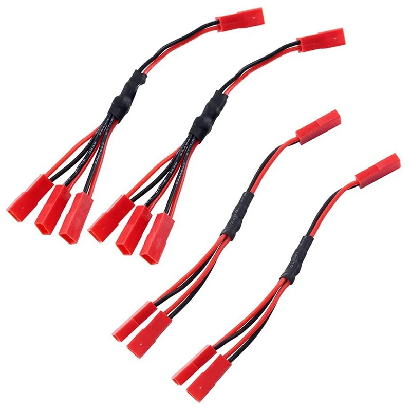 JST Plug Splitter,JST Male Female Y Cable,JST Parallel Splitter Harness for 1/10 RC Car Crawler Traxxas TRX-4 Fan 20CM
JST Plug Splitter,JST Male Female Y Cable,JST Parallel Splitter Harness for 1/10 RC Car Crawler Traxxas TRX-4 Fan 20CM