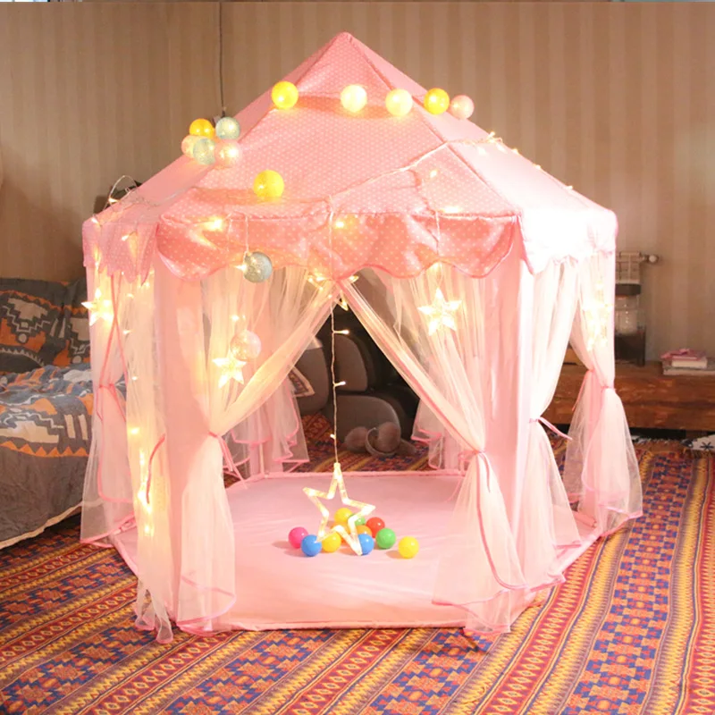 Hexagonal Princess Castle Super-large gauze Children's Tent Game House Toy House Mosquito-proof Nets
Hexagonal Princess Castle Super-large gauze Children's Tent Game House Toy House Mosquito-proof Nets