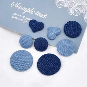 New 60pcs/lot color denim print geometry rounds/hearts shape flatback Cloth button beads diy jewelry earring/garment accessory
New 60pcs/lot color denim print geometry rounds/hearts shape flatback Cloth button beads diy jewelry earring/garment accessory
